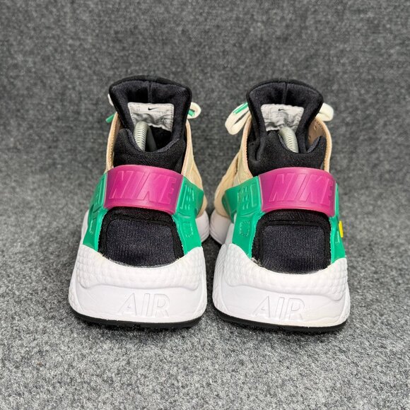 Nike Air Huarache Premium Moving Company Shoes Mens Size 12 Tan Leather Athletic main image 6